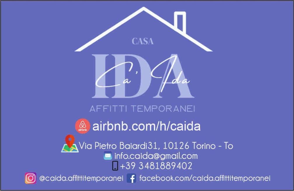 Ferienwohnung Ca' Ida - Affitti Temporanei Turin Exterior foto